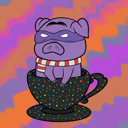 Lucky Teacup Piggy Club #2561