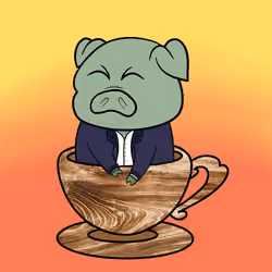 Lucky Teacup Piggy Club #2752