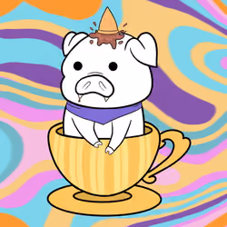Lucky Teacup Piggy Club #2574
