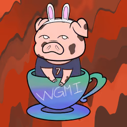 Lucky Teacup Piggy Club #2146