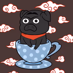 Lucky Teacup Piggy Club #1343