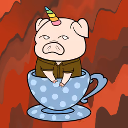 Lucky Teacup Piggy Club #1401