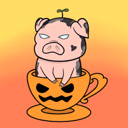 Lucky Teacup Piggy Club #748