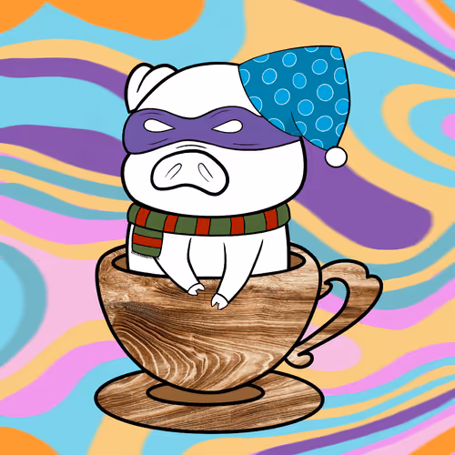 Lucky Teacup Piggy Club #888