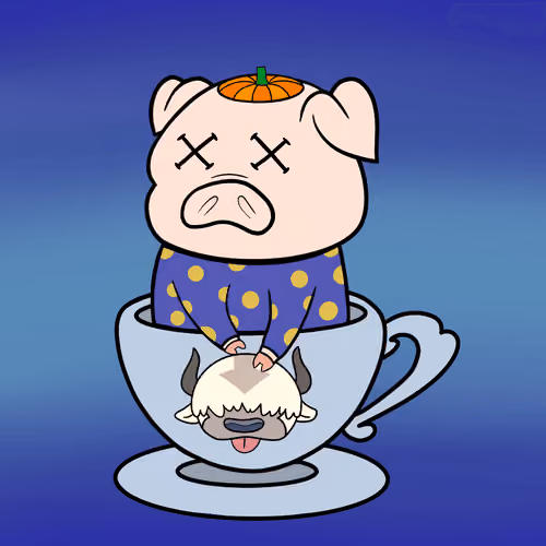 Lucky Teacup Piggy Club #1754