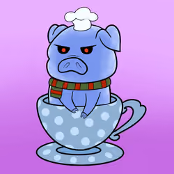 Lucky Teacup Piggy Club #951