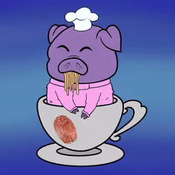 Lucky Teacup Piggy Club #1051