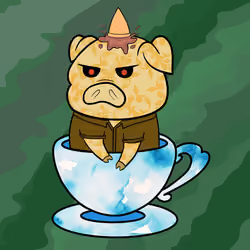 Lucky Teacup Piggy Club #60