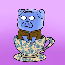 Lucky Teacup Piggy Club #2182