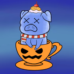 Lucky Teacup Piggy Club #1548