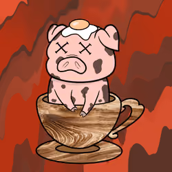 Lucky Teacup Piggy Club #905