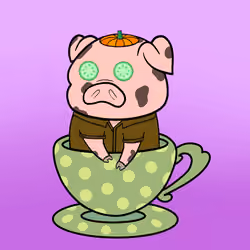 Lucky Teacup Piggy Club #1688