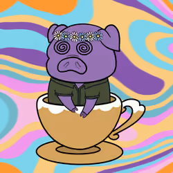 Lucky Teacup Piggy Club #2556