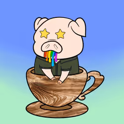 Lucky Teacup Piggy Club #61