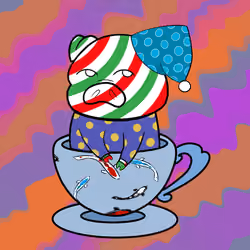 Lucky Teacup Piggy Club #2158