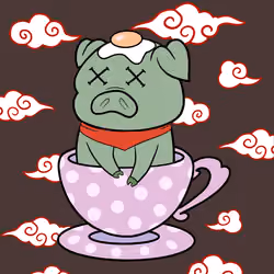 Lucky Teacup Piggy Club #2500