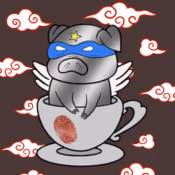 Lucky Teacup Piggy Club #1792