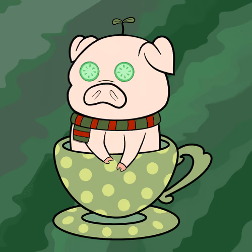Lucky Teacup Piggy Club #2291