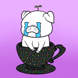 Lucky Teacup Piggy Club #2502