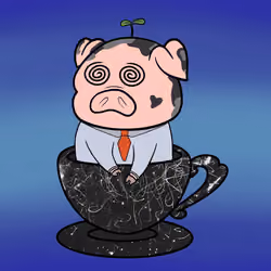 Lucky Teacup Piggy Club #1650
