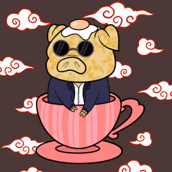 Lucky Teacup Piggy Club #916