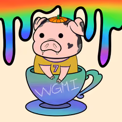 Lucky Teacup Piggy Club #889