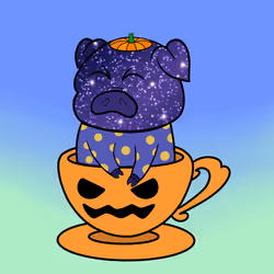 Lucky Teacup Piggy Club #786