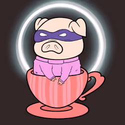 Lucky Teacup Piggy Club #1971