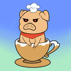 Lucky Teacup Piggy Club #1048