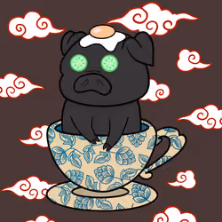 Lucky Teacup Piggy Club #1812