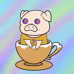Lucky Teacup Piggy Club #430