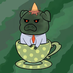 Lucky Teacup Piggy Club #2184