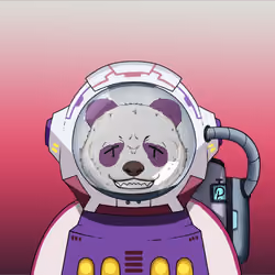 Panda Astronaut Club #649