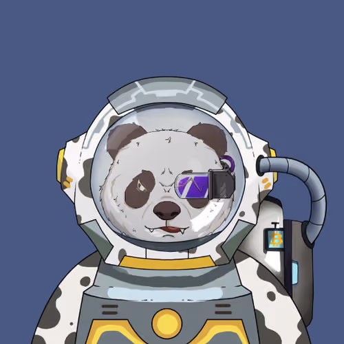 Panda Astronaut Club #62