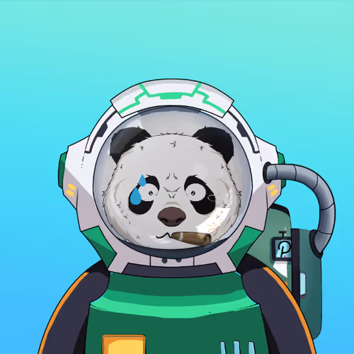 Panda Astronaut Club #286