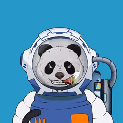 Panda Astronaut Club #818
