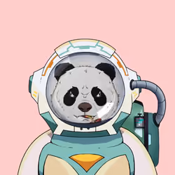 Panda Astronaut Club #840