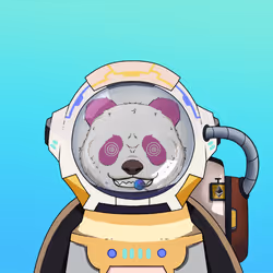 Panda Astronaut Club #138