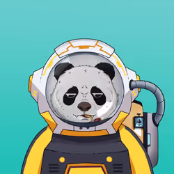 Panda Astronaut Club #601