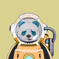 Panda Astronaut Club #261