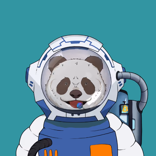 Panda Astronaut Club #574