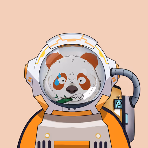 Panda Astronaut Club #826