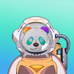Panda Astronaut Club #871