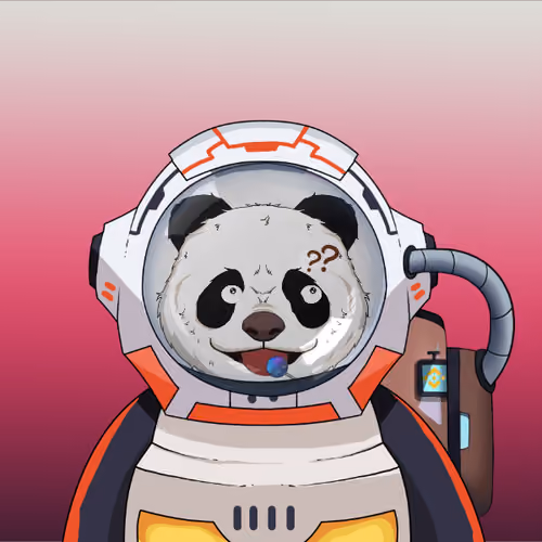 Panda Astronaut Club #668