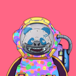 Panda Astronaut Club #870