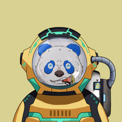 Panda Astronaut Club #151