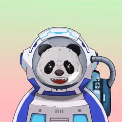 Panda Astronaut Club #901