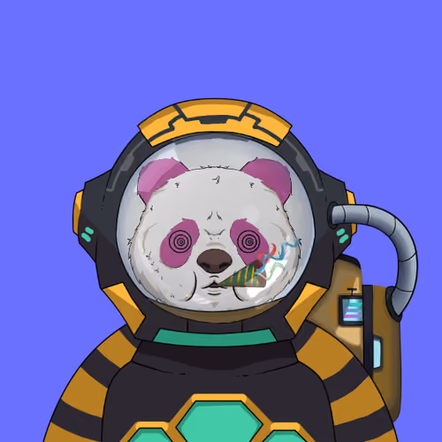 Panda Astronaut Club #488
