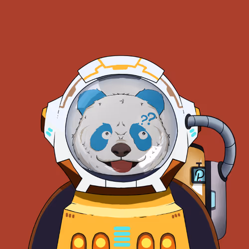 Panda Astronaut Club #507