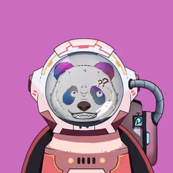 Panda Astronaut Club #988